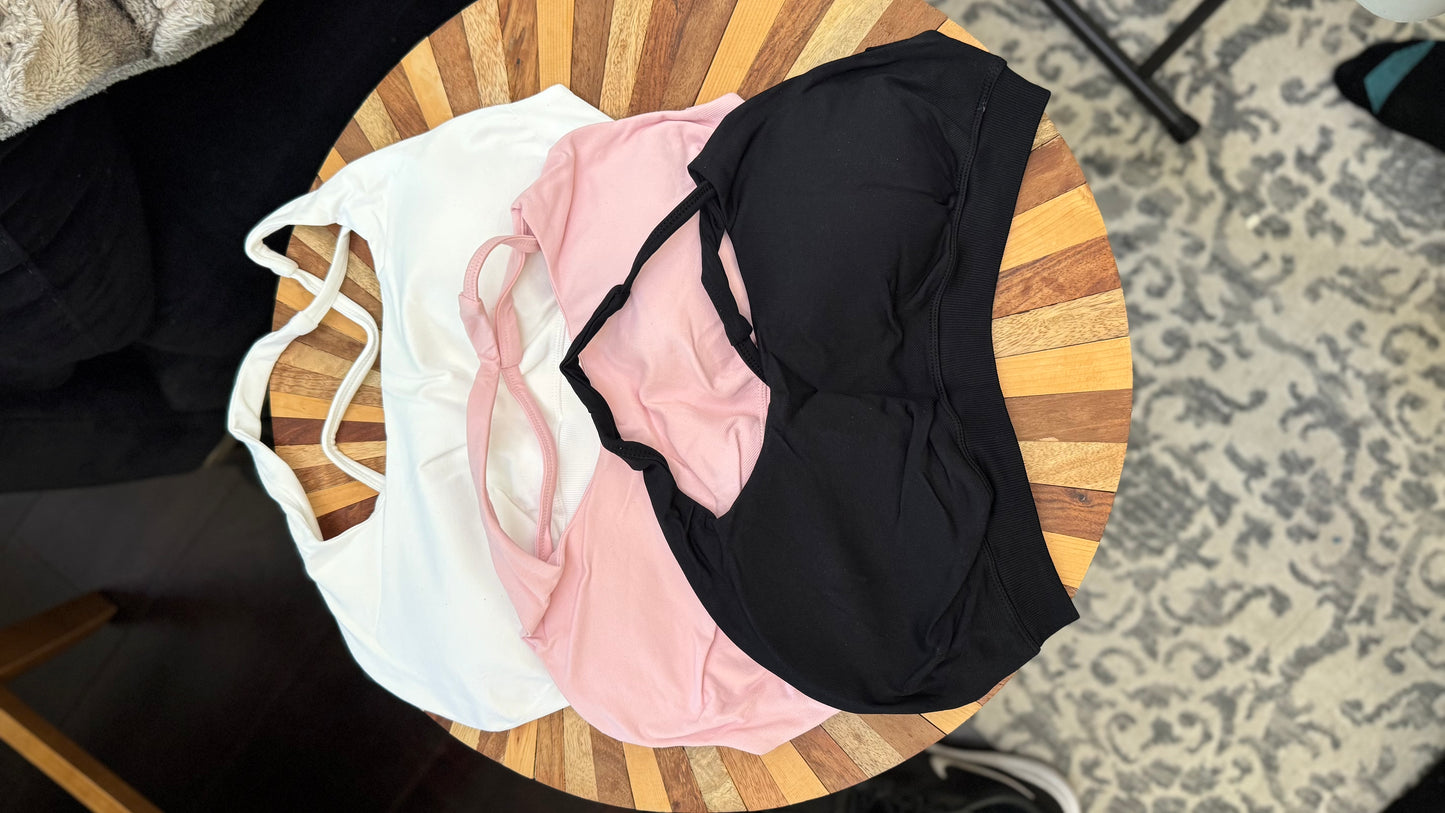 Smoovetrical sports bra
