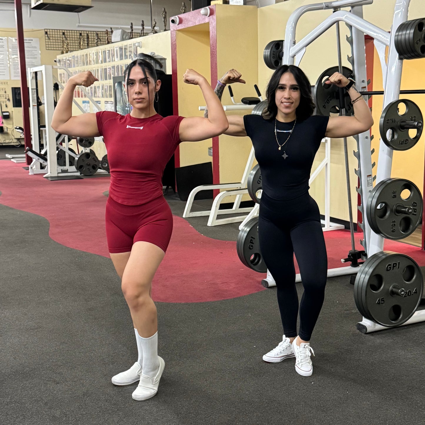 Butterfly compression shirt