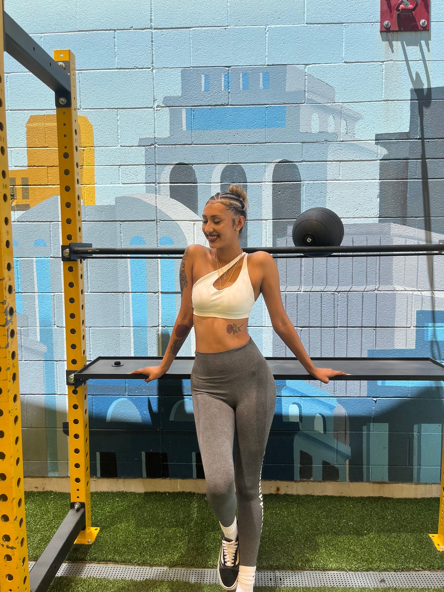 Smoovetrical sports bra