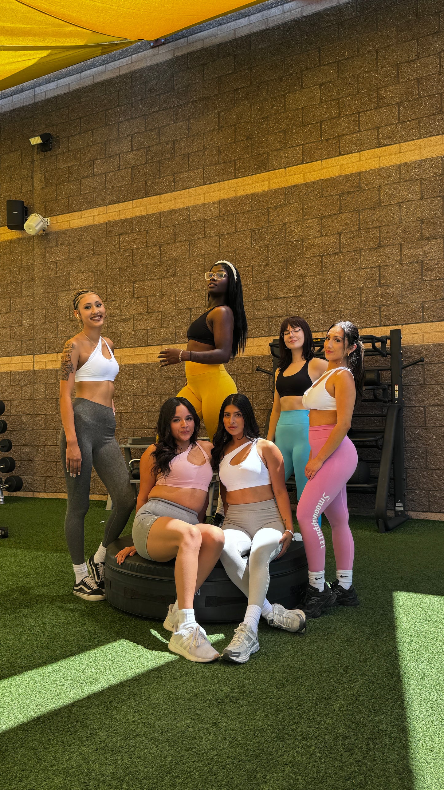 Smoovetrical sports bra