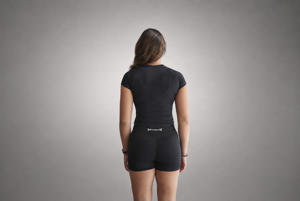 Butterfly compression shirt