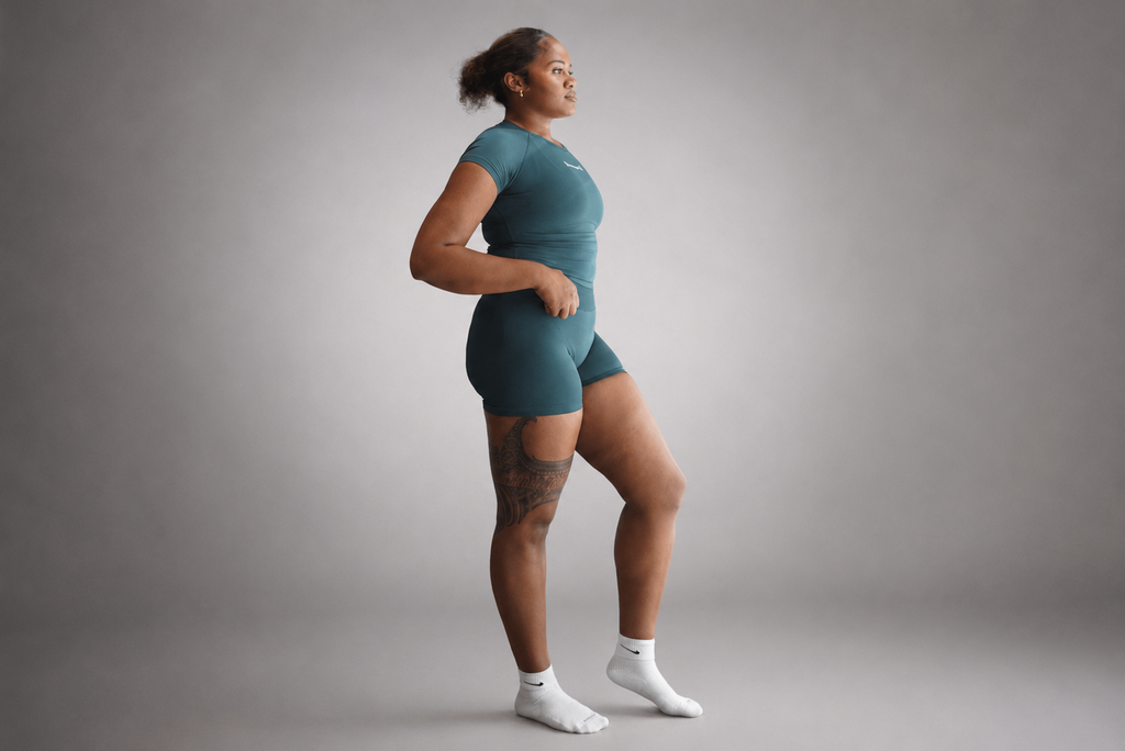 Butterfly compression shirt
